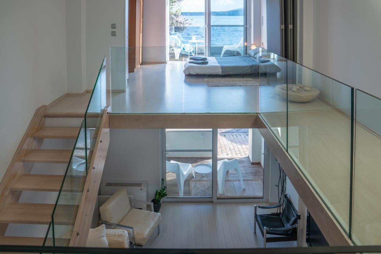 Seaside Maisonette In Itea Exterior photo